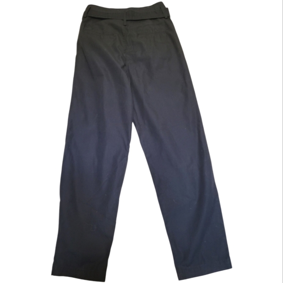 Levi's Black Belted Chinos High Loose Taper Fit - Size 25 - Picture 2 of 4